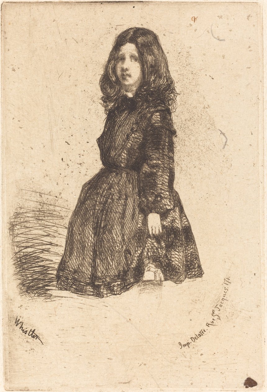 Annie door James Abbott McNeill Whistler