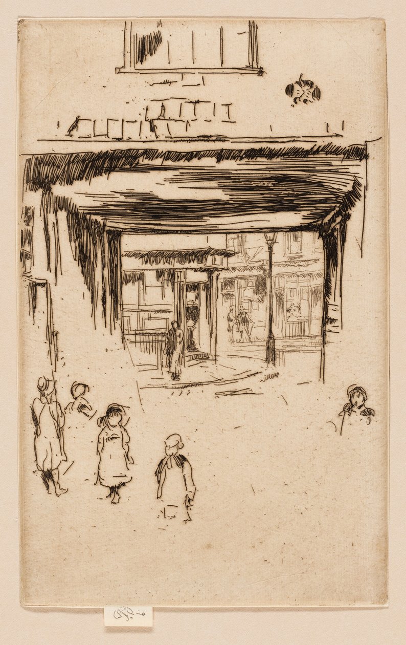 Drury Lane door James Abbott McNeill Whistler