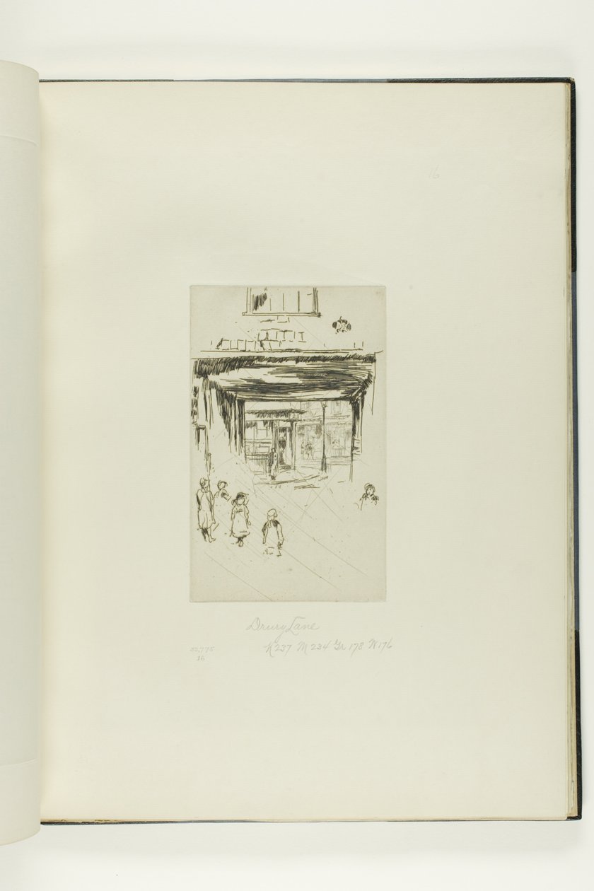 Drury Lane door James McNeill Whistler