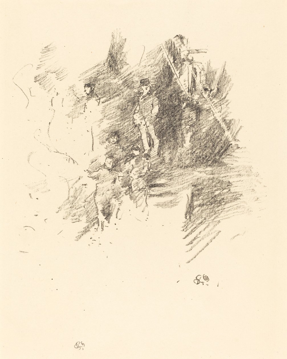 Vijfde november door James Abbott McNeill Whistler
