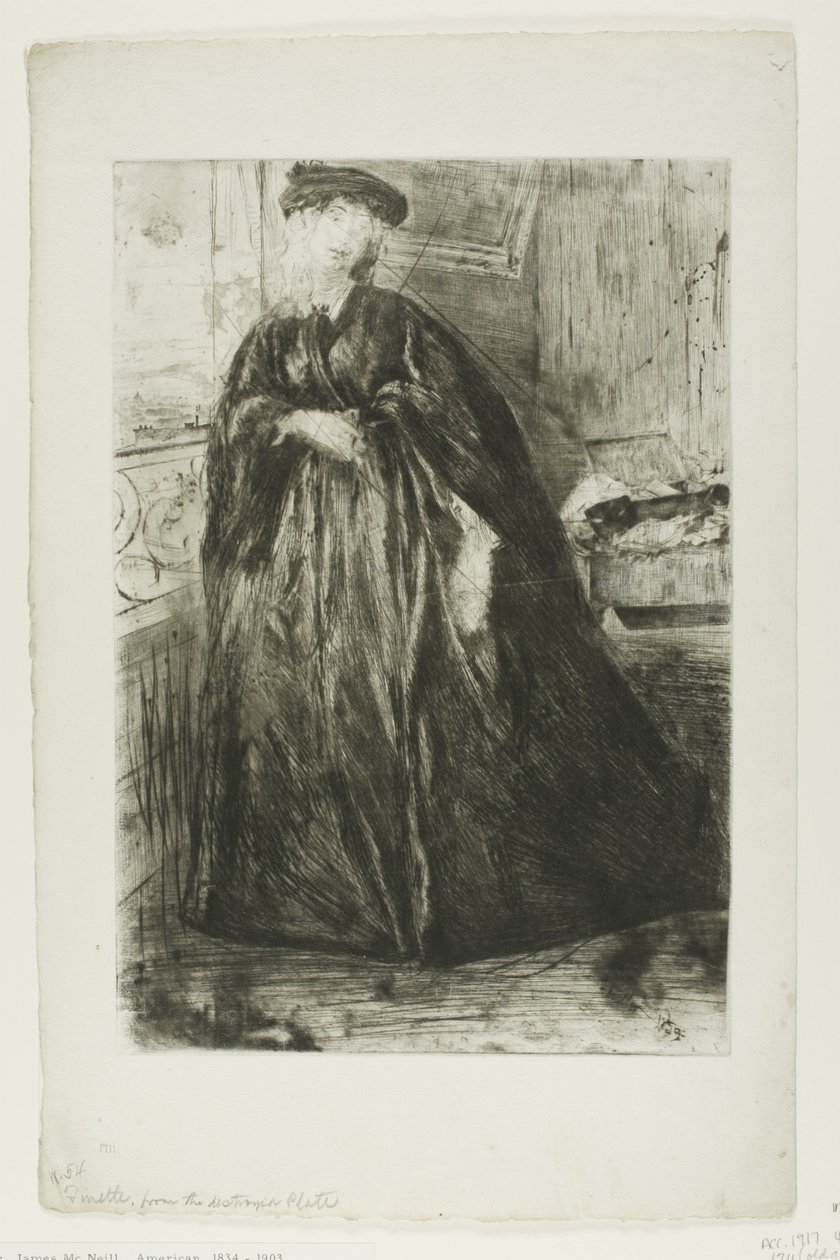 Finette door James Abbott McNeill Whistler