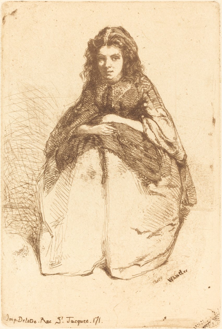 Fumette door James Abbott McNeill Whistler