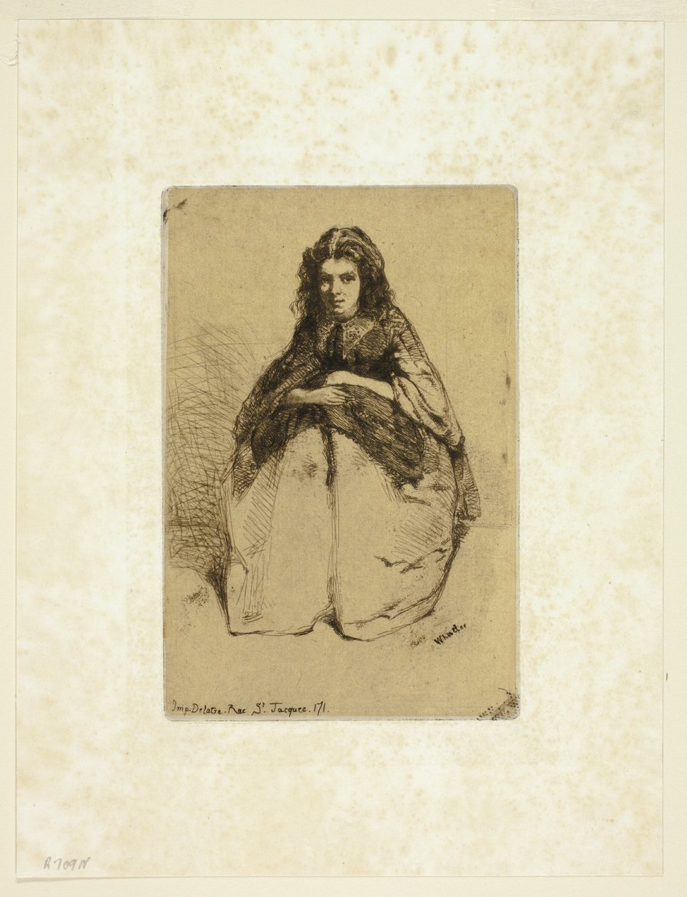 Fumette door James Abbott McNeill Whistler