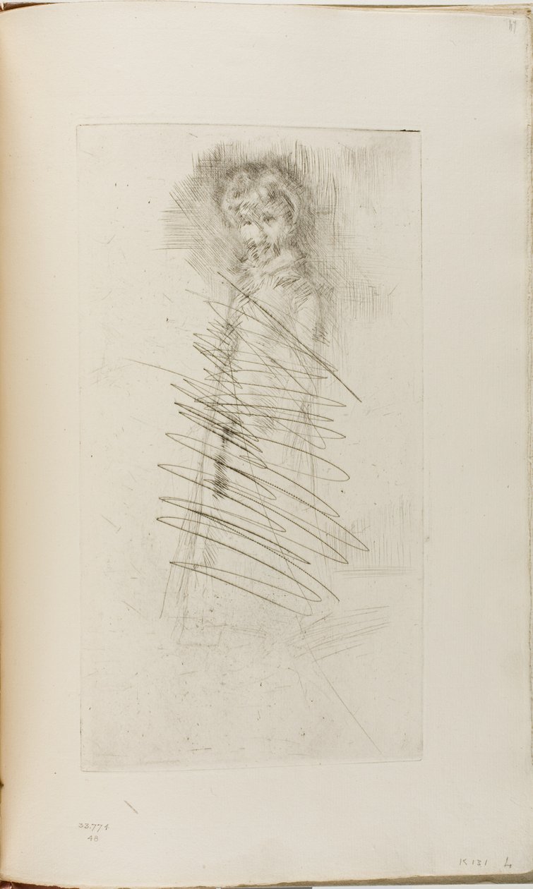 Meisje Staand door James Abbott McNeill Whistler