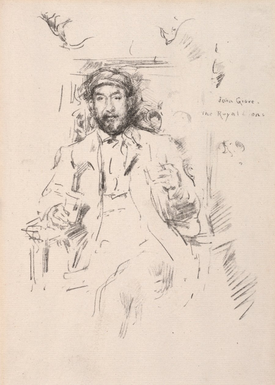 John Grove door James McNeill Whistler