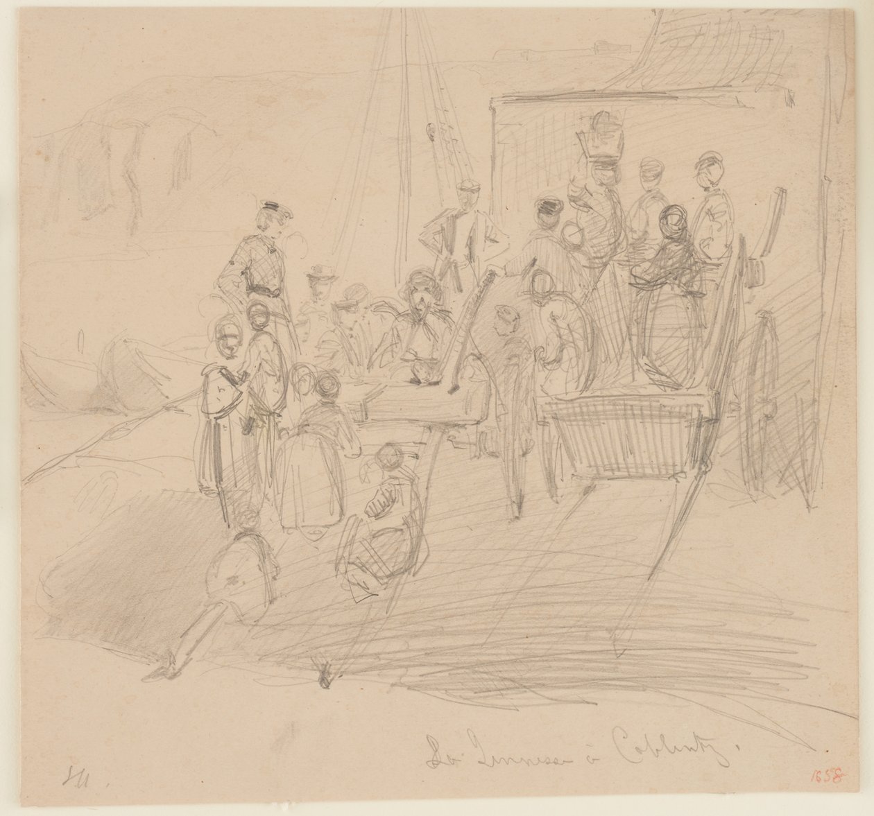 De Jeugd in Koblenz door James Abbott McNeill Whistler
