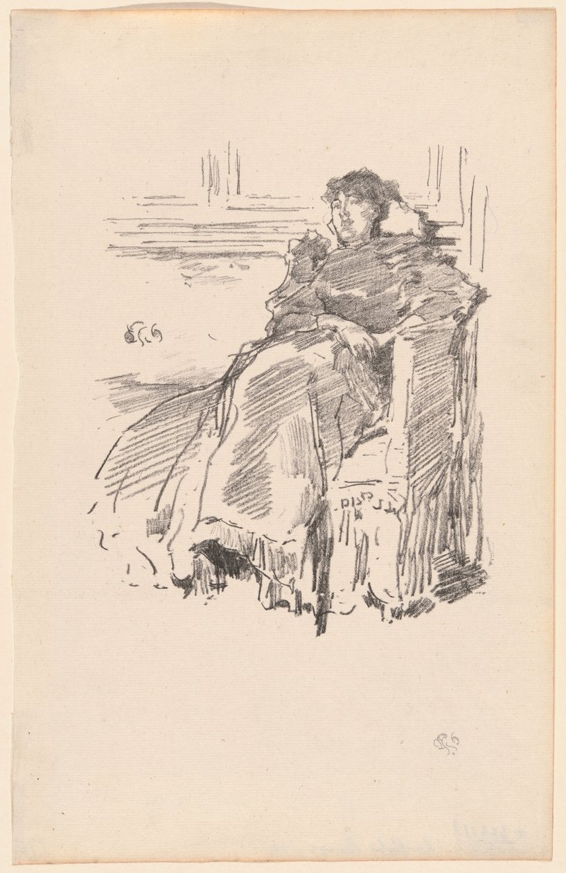 De Rode Jurk door James Abbott McNeill Whistler