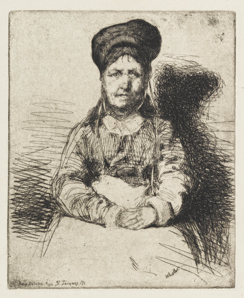 De koperslager door James Abbott McNeill Whistler