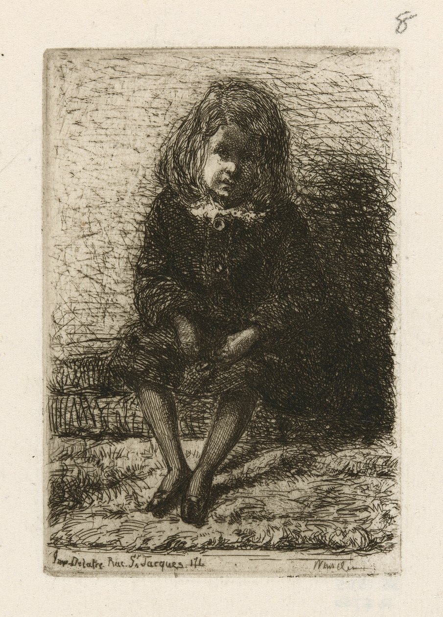 Kleine Arthur door James Abbott McNeill Whistler