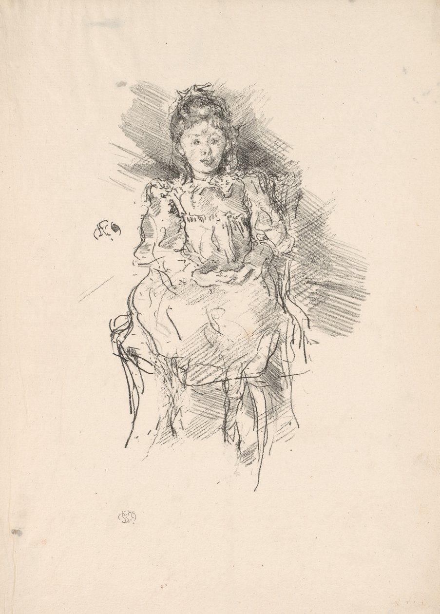 Kleine Dorothy door James McNeill Whistler