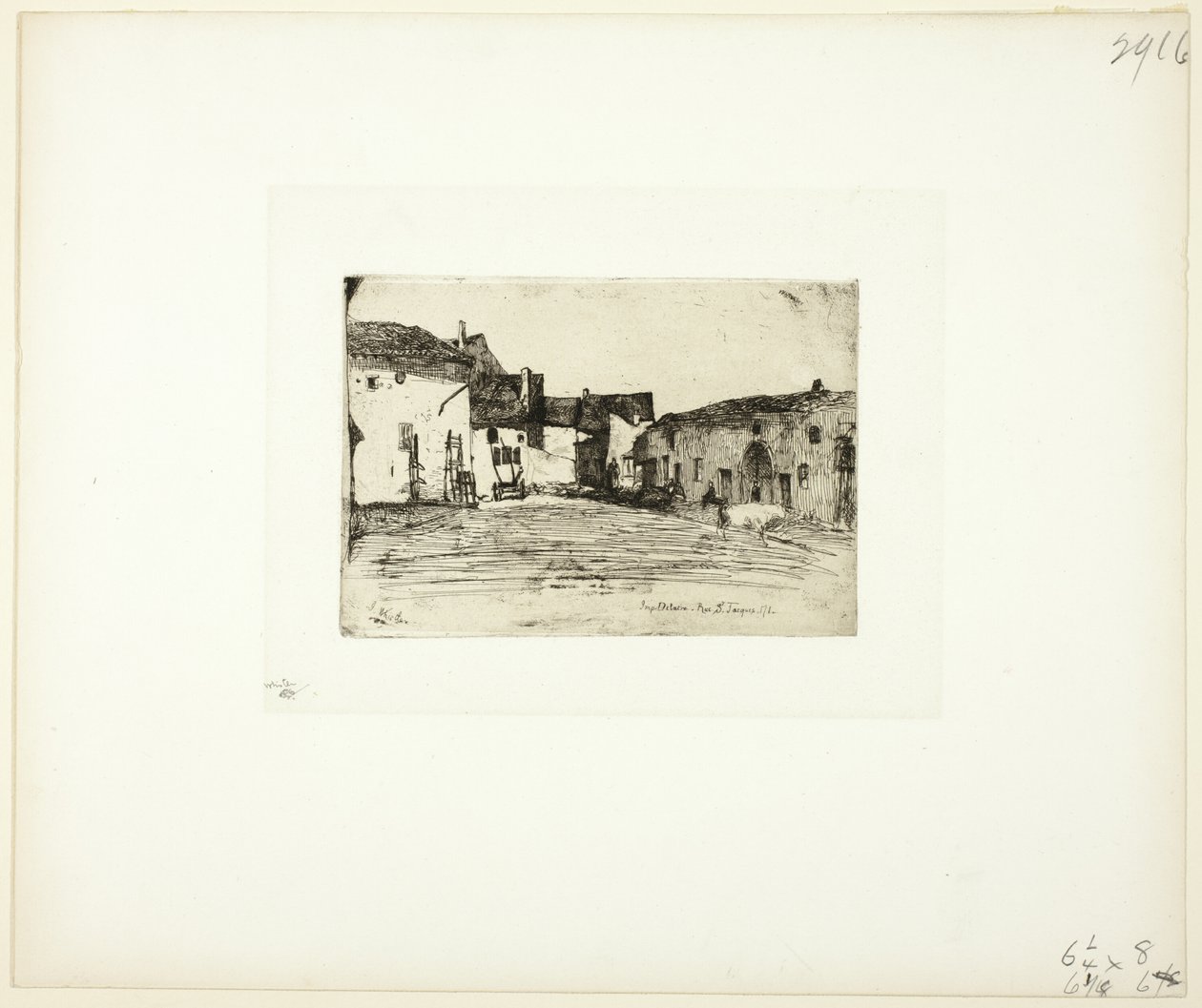 Liverdun door James Abbott McNeill Whistler
