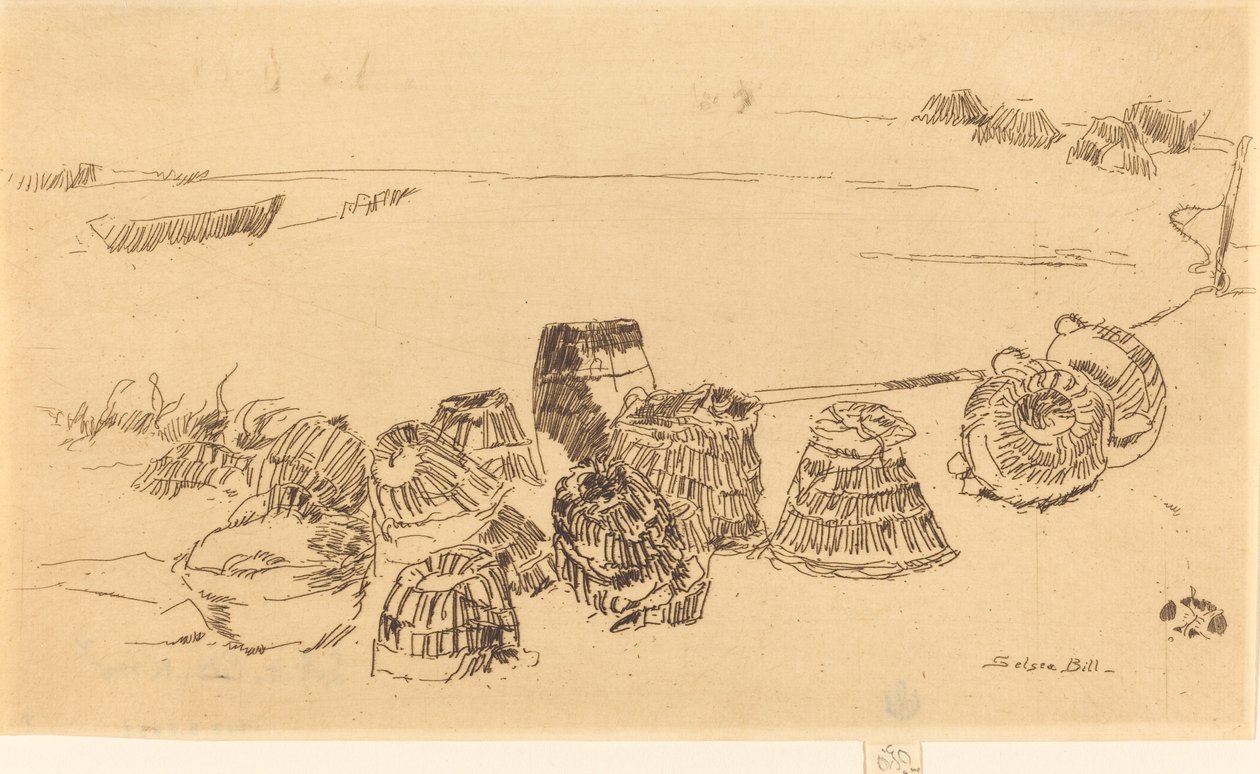 Kreeftenpotten door James Abbott McNeill Whistler