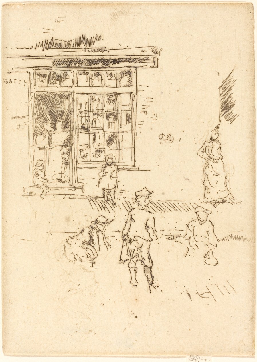 Knikkers door James Abbott McNeill Whistler