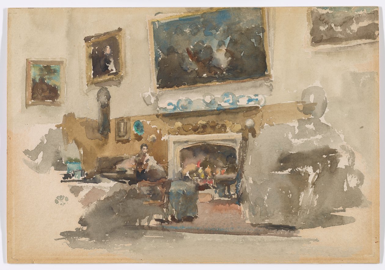 Moreby Hall door James Abbott McNeill Whistler
