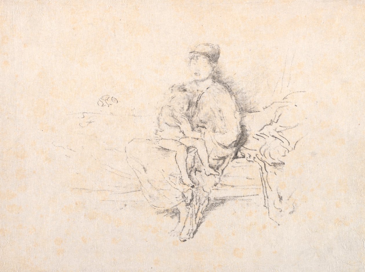 Moeder en kind, nr. 2 door James McNeill Whistler