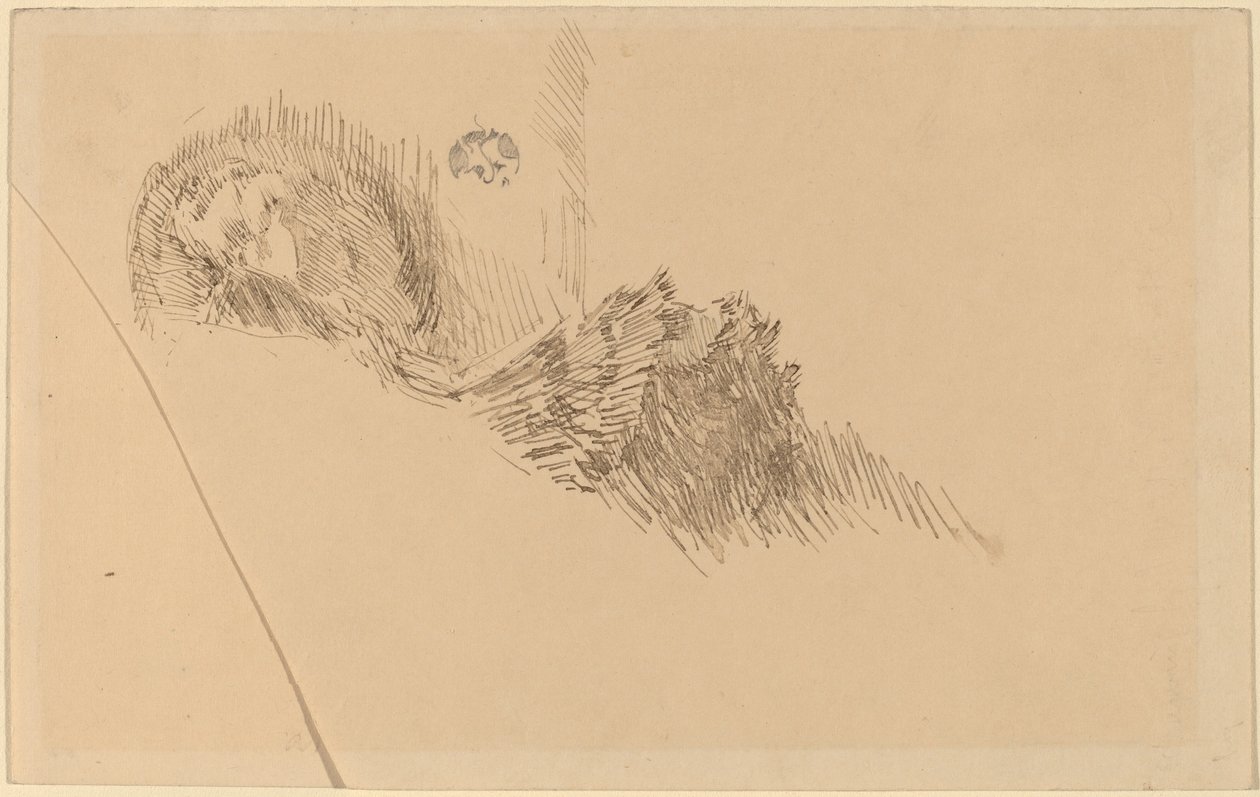 Mevrouw of Mejuffrouw McNay door James Abbott McNeill Whistler