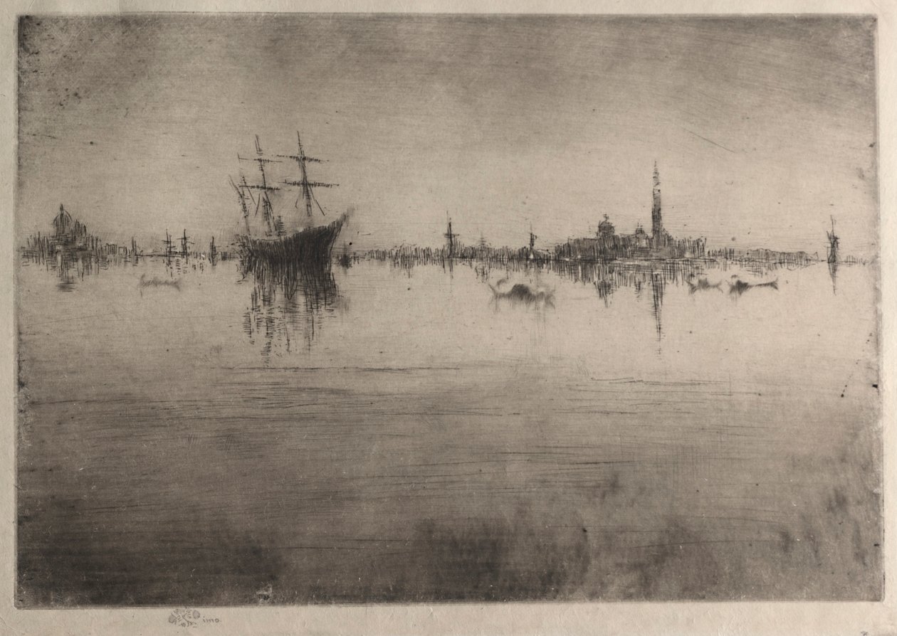 Nocturne door James McNeill Whistler