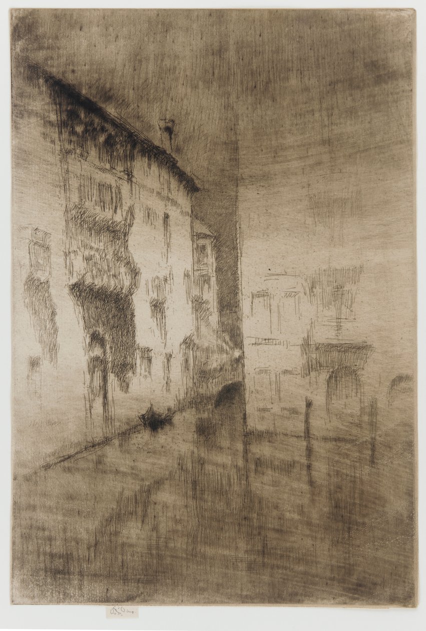 Nocturne: Paleizen door James Abbott McNeill Whistler