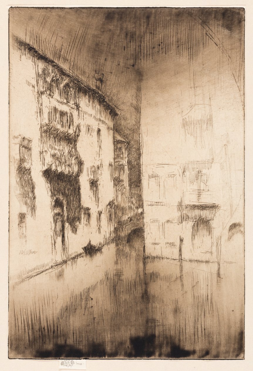 Nocturne: Paleizen door James Abbott McNeill Whistler