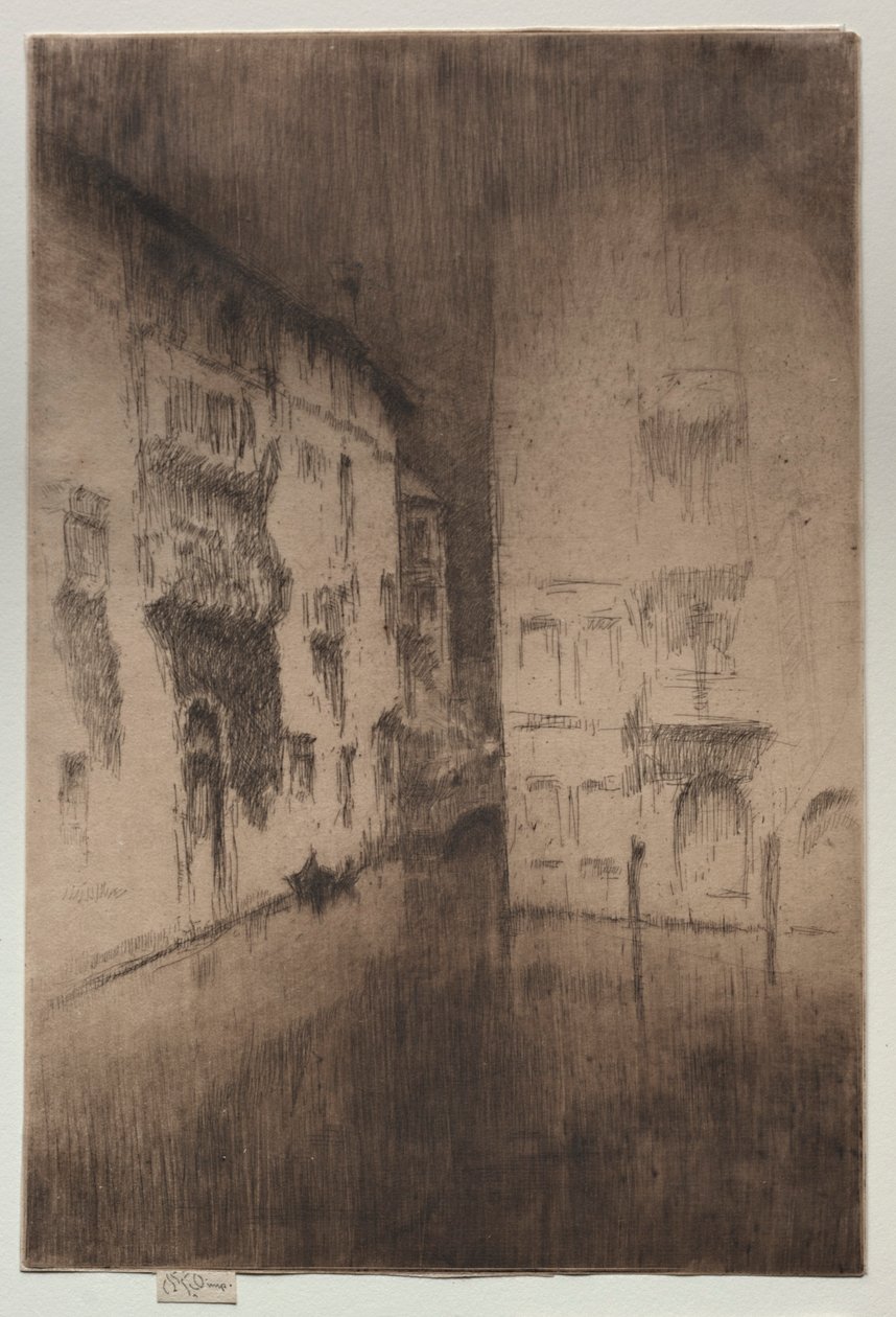 Nocturne:  Paleizen door James McNeill Whistler