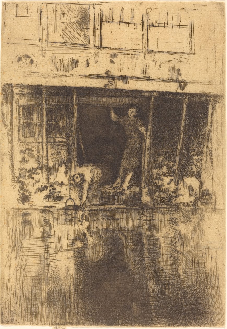 Pierrot door James Abbott McNeill Whistler
