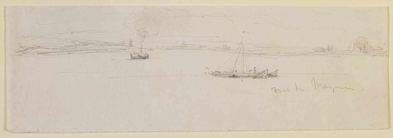 Bij Mainz door James Abbott McNeill Whistler