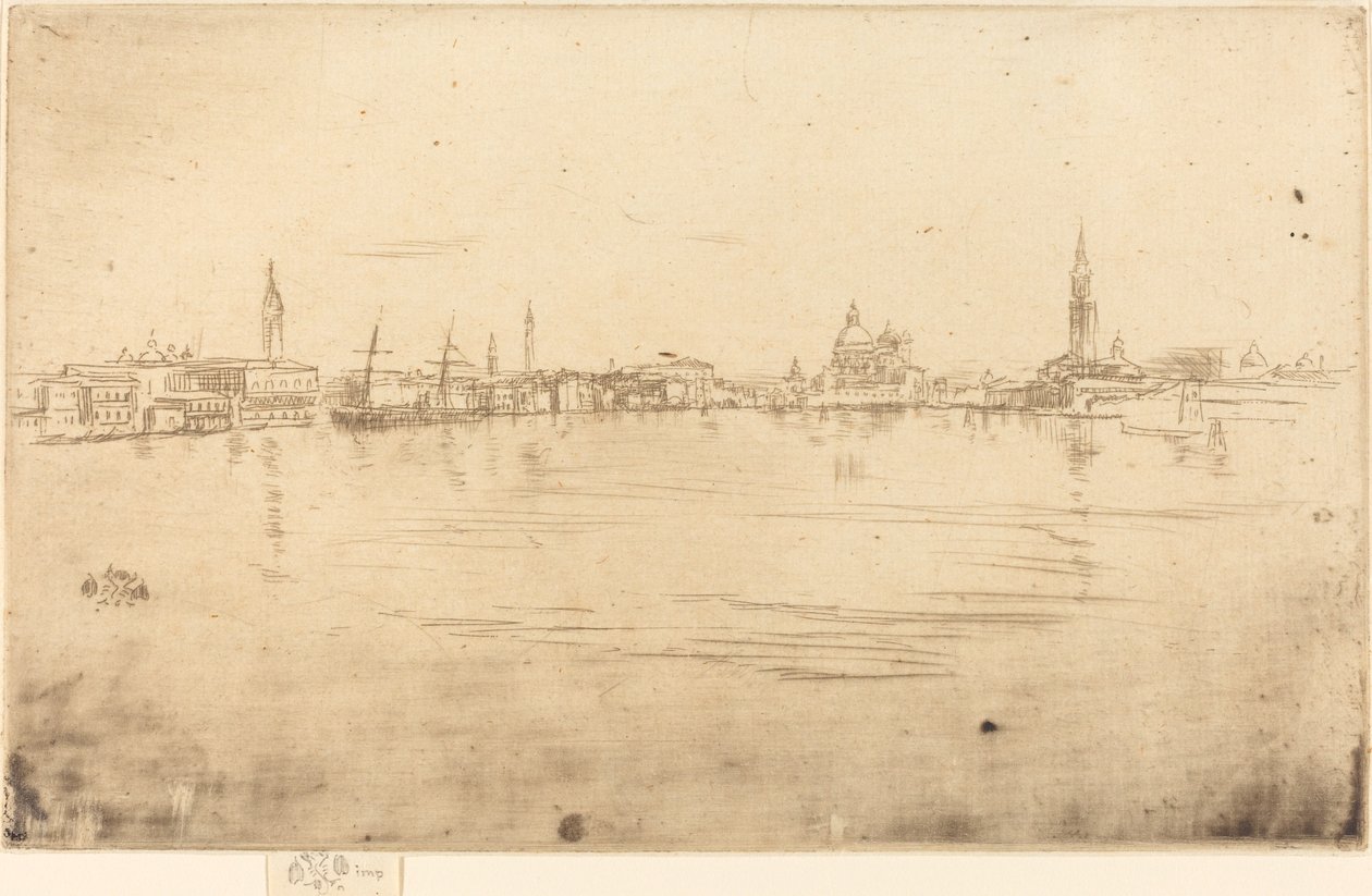 Groet aan de dageraad door James Abbott McNeill Whistler