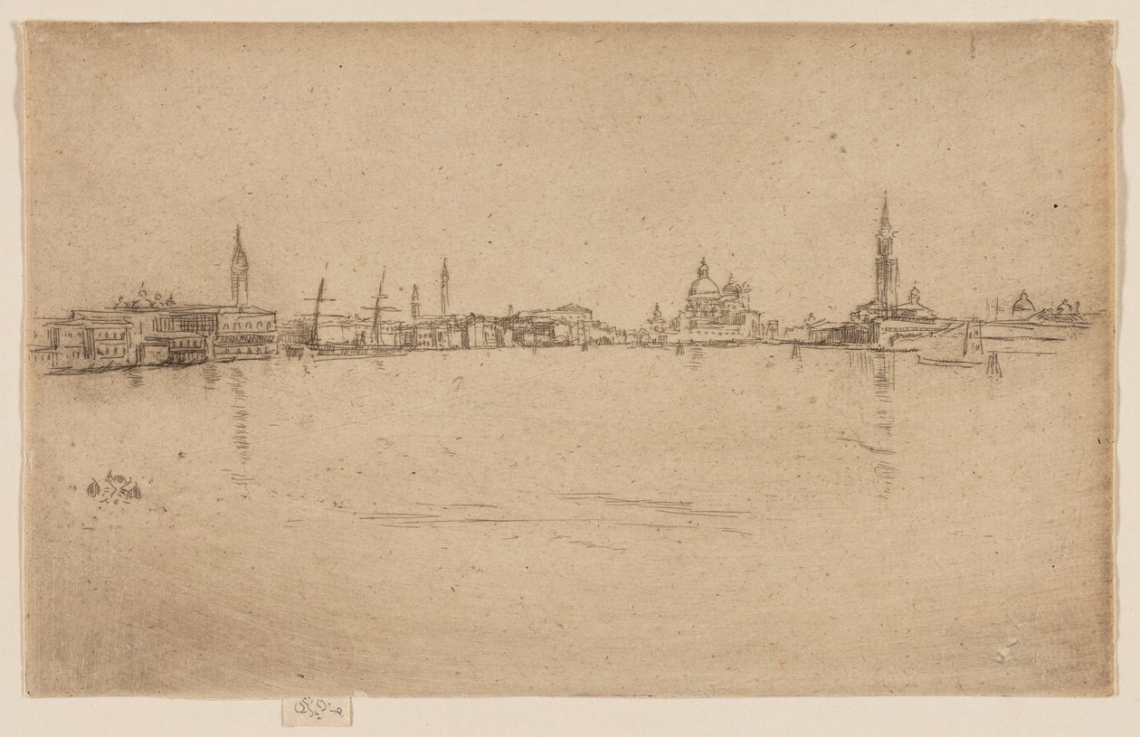 Groet aan de dageraad door James Abbott McNeill Whistler