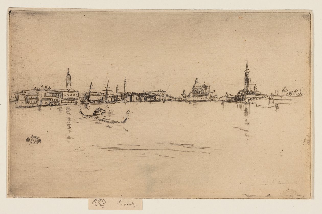 Groet de dageraad door James Abbott McNeill Whistler