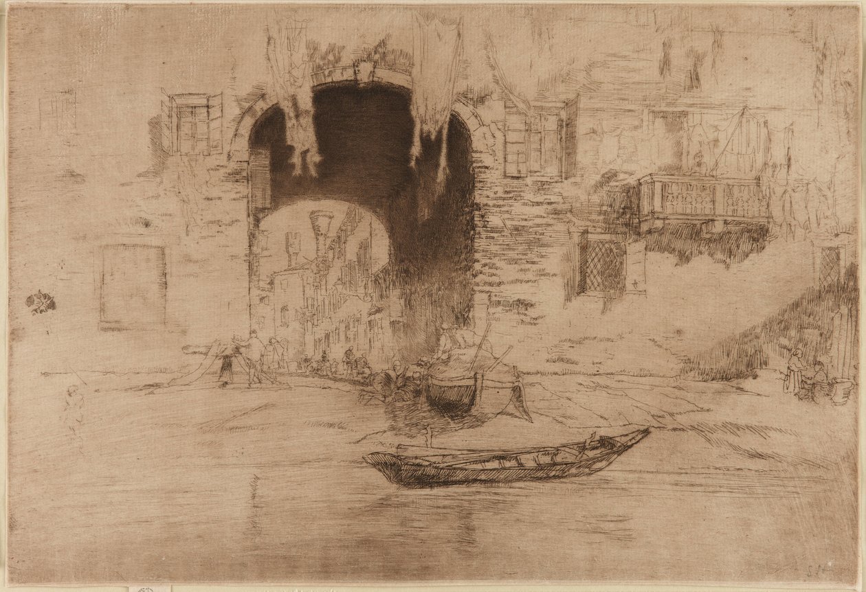 San Biagio door James Abbott McNeill Whistler