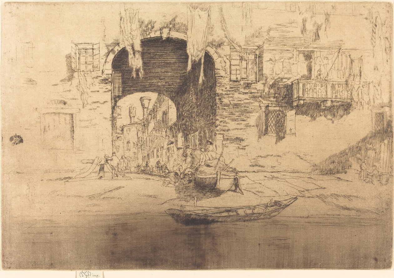 San Biagio door James Abbott McNeill Whistler