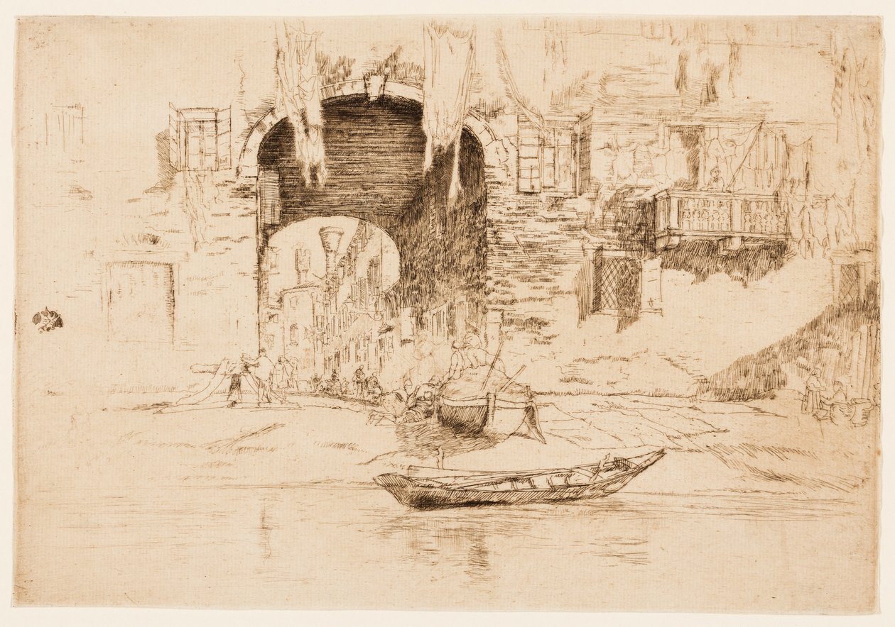 San Biagio door James Abbott McNeill Whistler