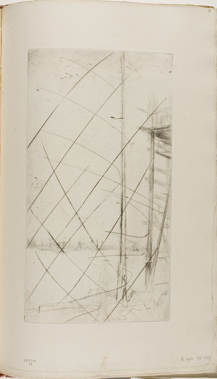 Scheepswerf, Liverpool door James McNeill Whistler