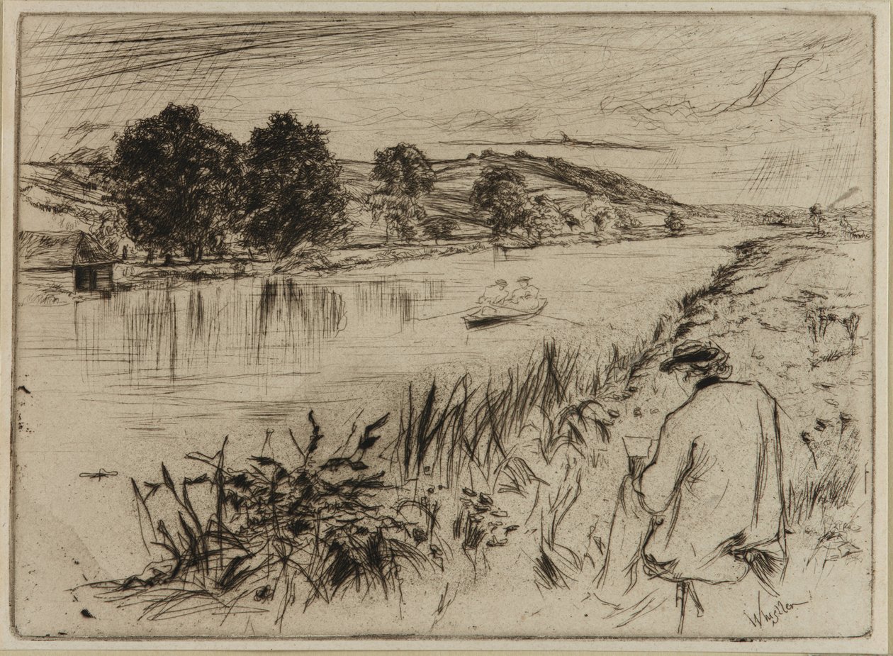 Schetsen door James Abbott McNeill Whistler