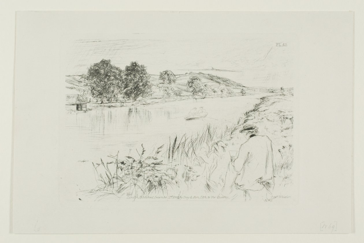 Schetsen door James Abbott McNeill Whistler