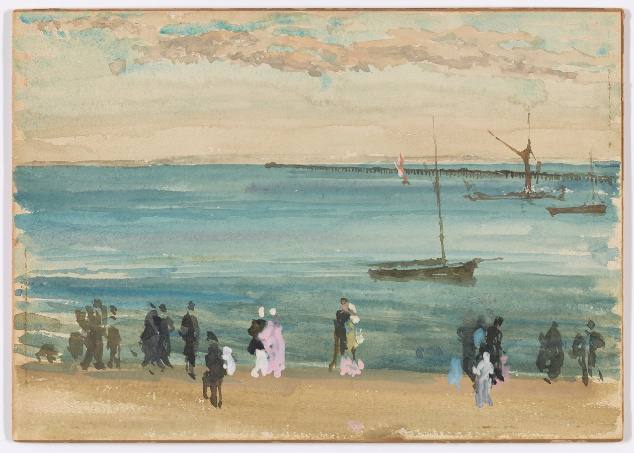 Southend Pier door James Abbott McNeill Whistler
