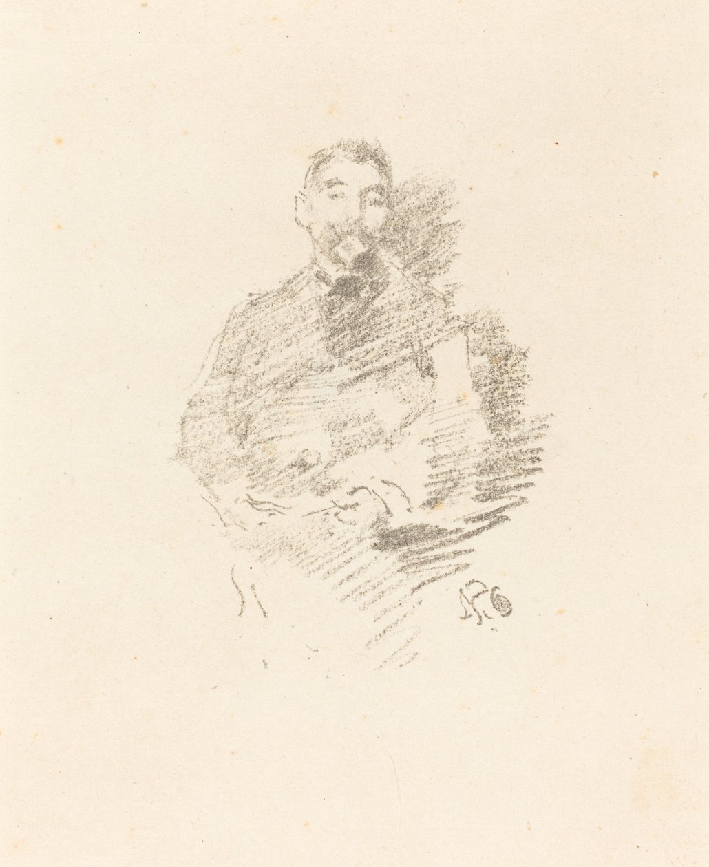 Stéphane Mallarmé door James Abbott McNeill Whistler