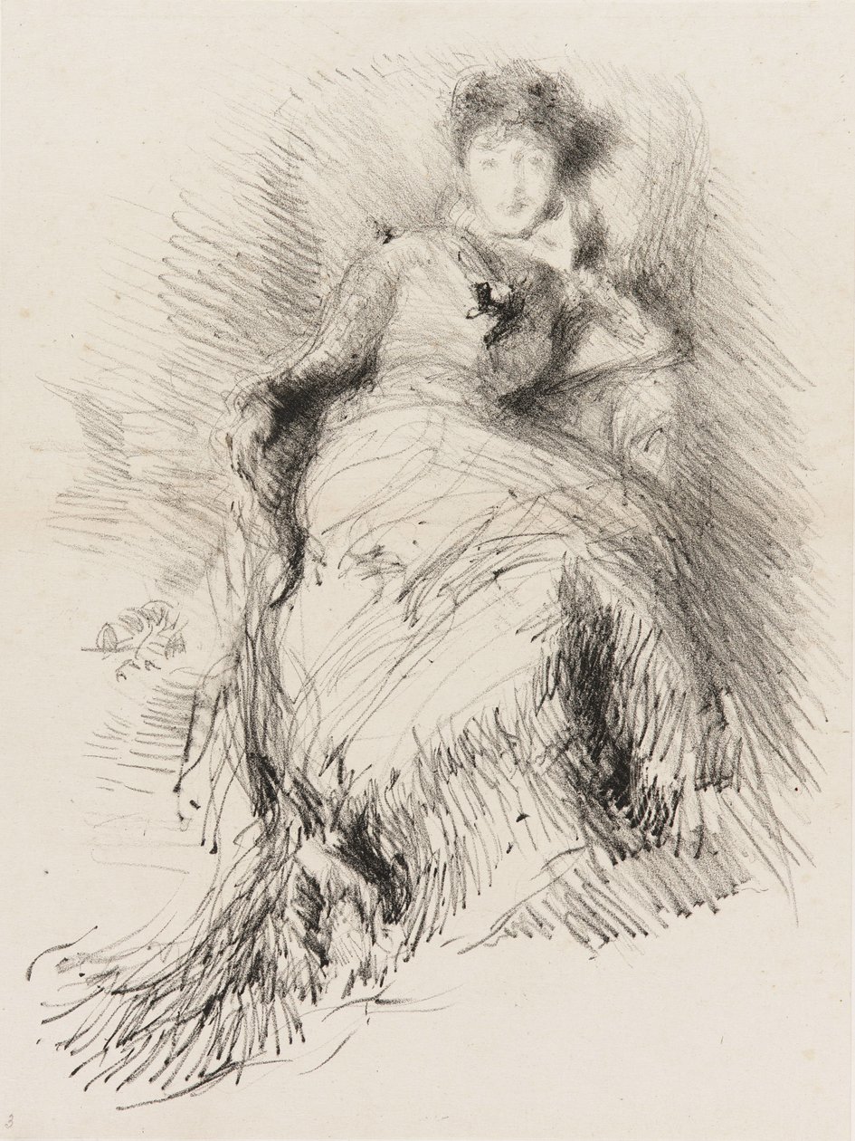 Studie door James Abbott McNeill Whistler