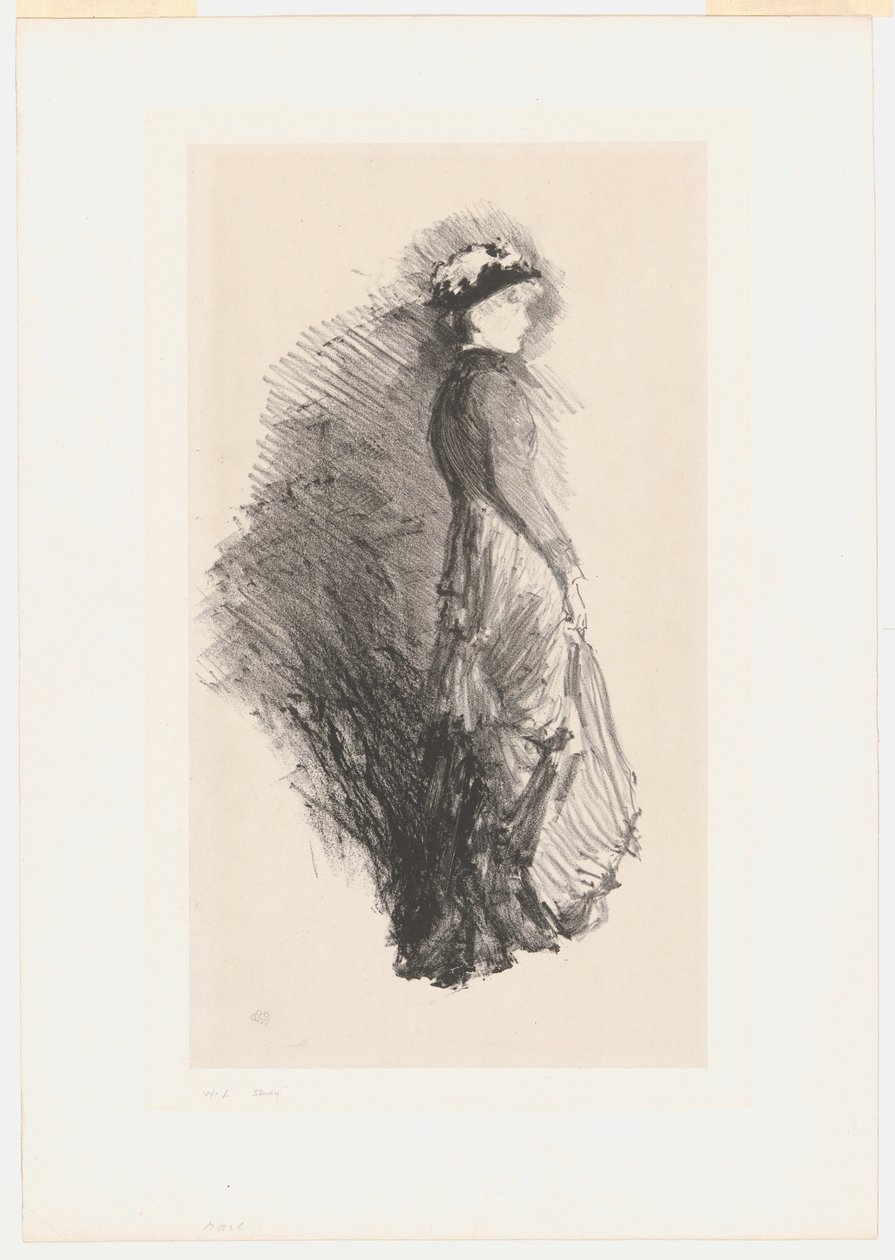 Studie door James Abbott McNeill Whistler