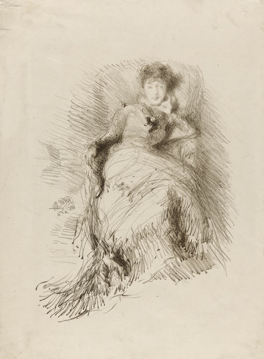 Studie door James Abbott McNeill Whistler
