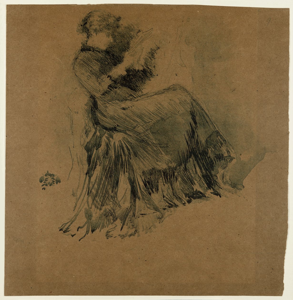 Studie door James Abbott McNeill Whistler