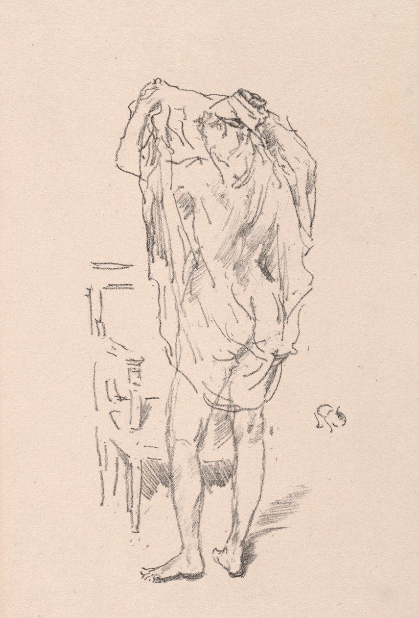 Studie door James McNeill Whistler