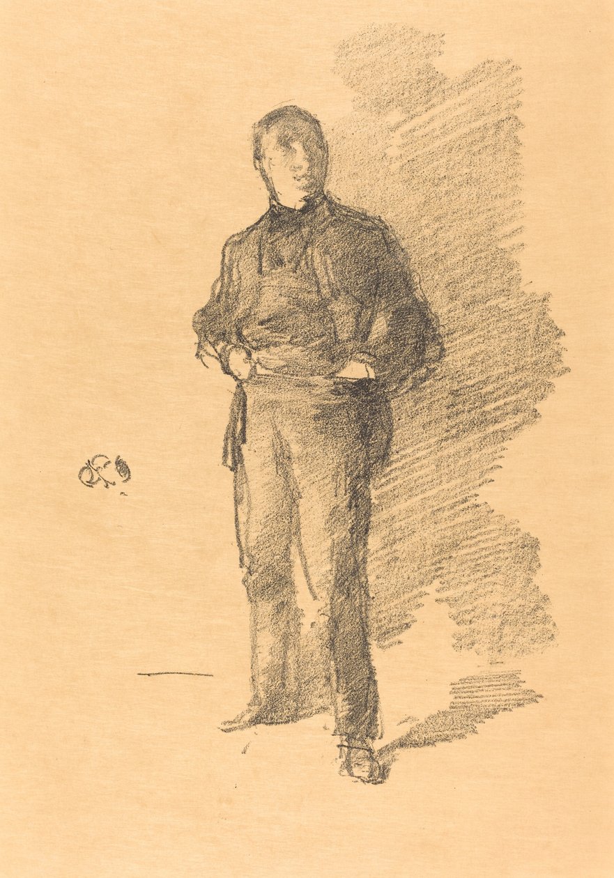 Studie nr. 1: Mr. Thomas Way door James Abbott McNeill Whistler