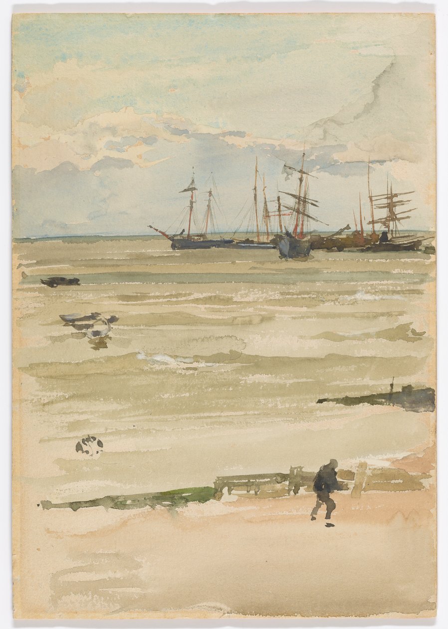 Het Ankerplaats door James Abbott McNeill Whistler