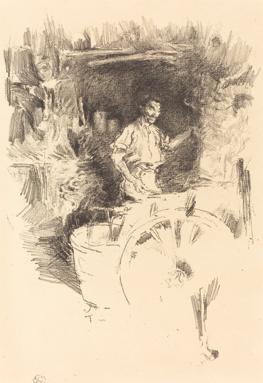 De Smid door James Abbott McNeill Whistler