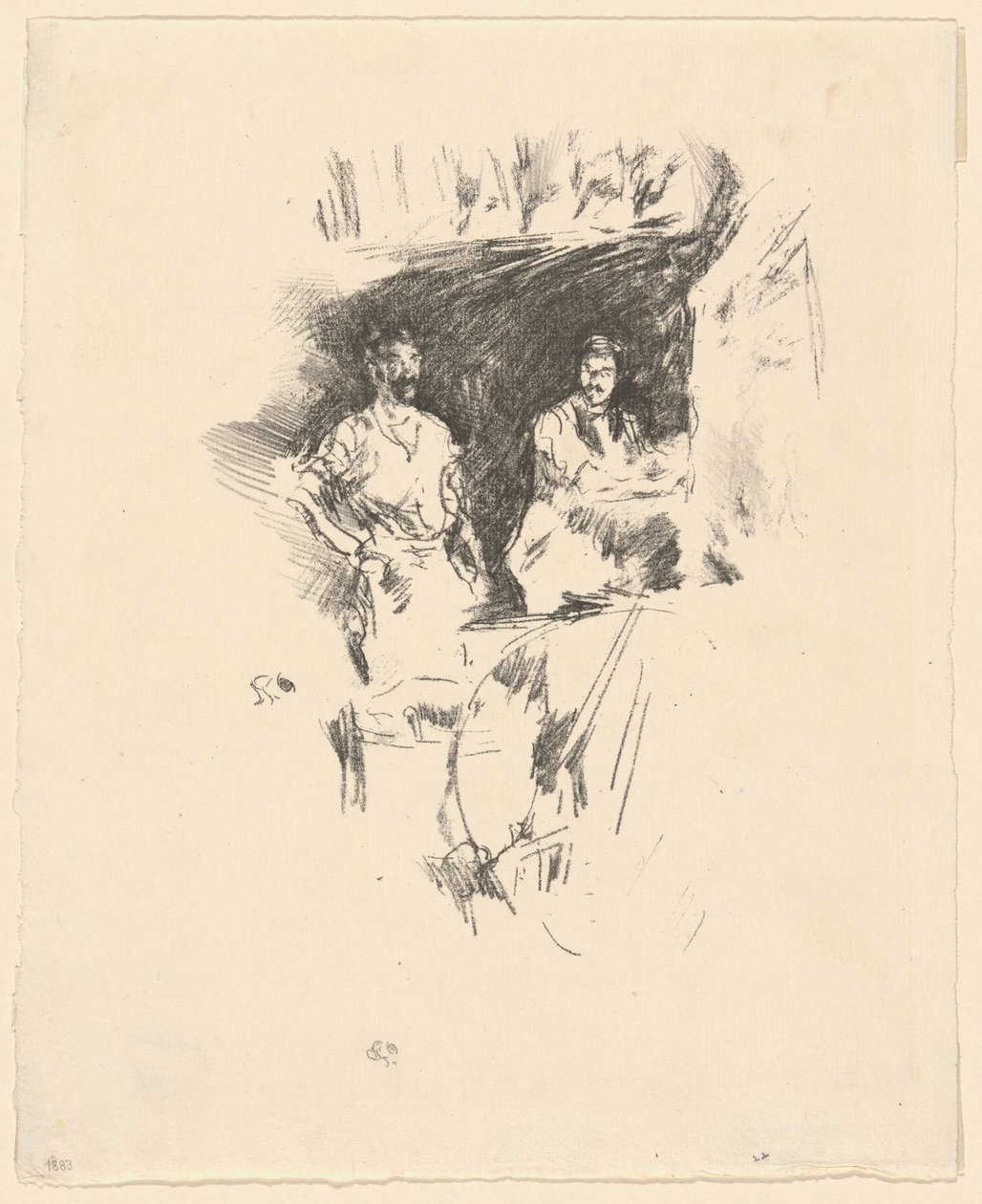 De broers door James Abbott McNeill Whistler
