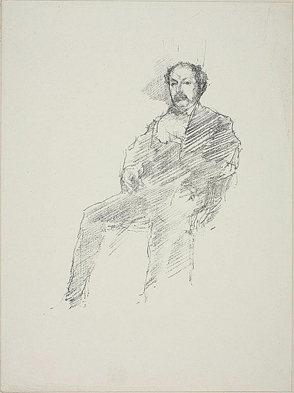 De Dokter door James Abbott McNeill Whistler