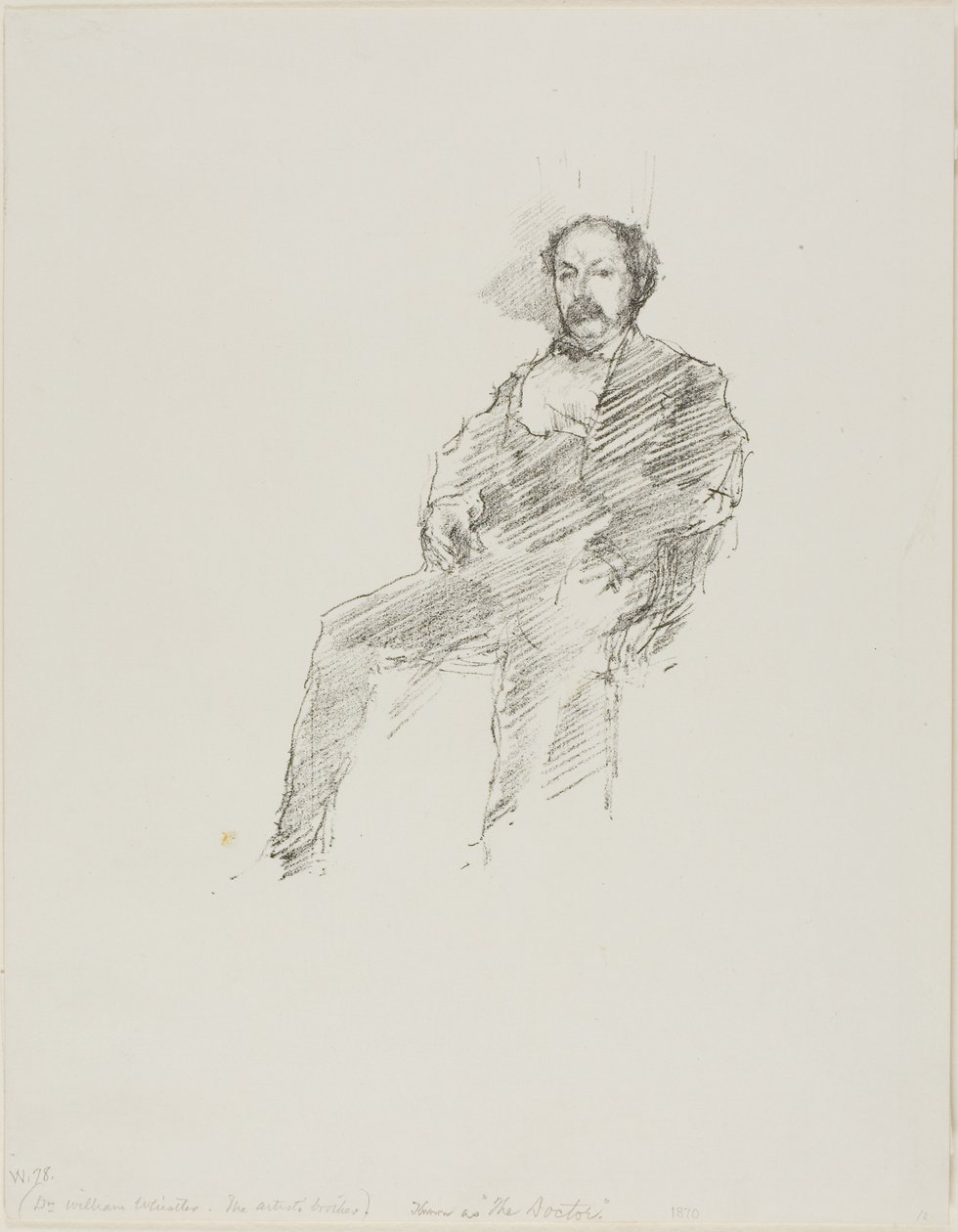De dokter door James Abbott McNeill Whistler