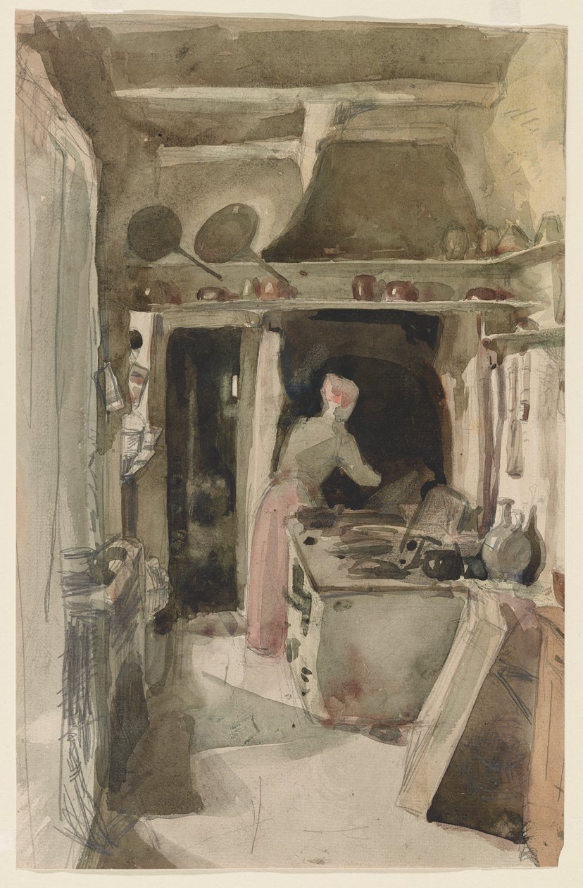 De Keuken door James Abbott McNeill Whistler