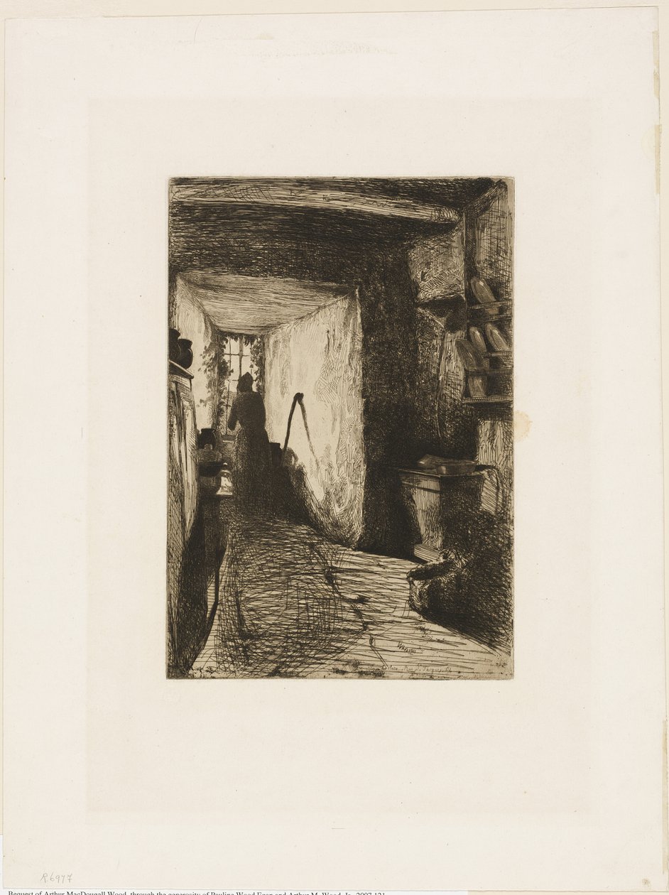 De keuken door James Abbott McNeill Whistler